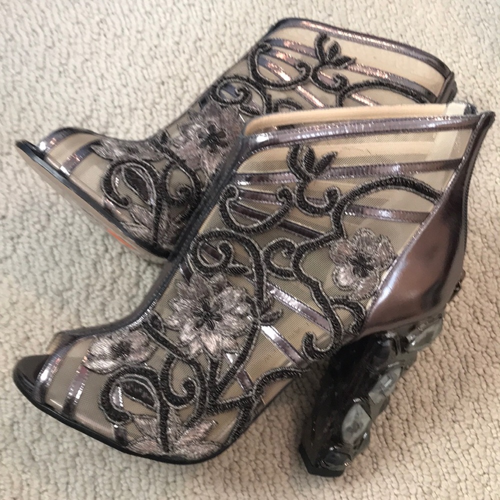 Paul Andrew jewel heeled shoe size 39